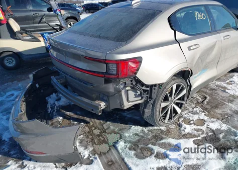 2021 Polestar 2 Launch Edition z USA, uszkodzony, nr VIN LPSED3KA2ML025450